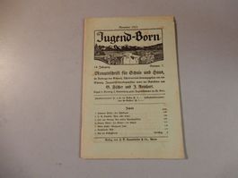 Jugend-Born Monatsheft Nov. 1922 Rarität, Nr 7, 14. Jahrgang