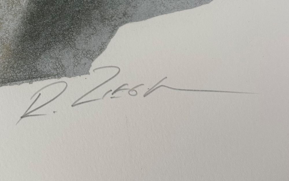 Grafica & Litografie: ROLF ZIEGLER LITHOGRAPHIE SIGNIERT NUMMERIERT – Usato da Gersau venduto da kunst-online 1