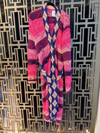 Lange Strickjacke