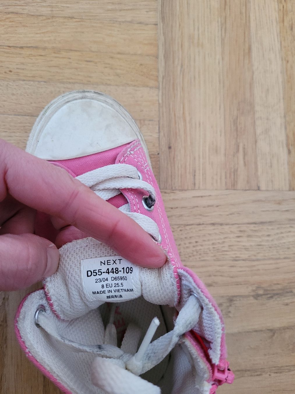Next Scarpe per ragazze: Next Turnschuhe Grösse 25.5 – Usato da Frick venduto da Spain_3 4