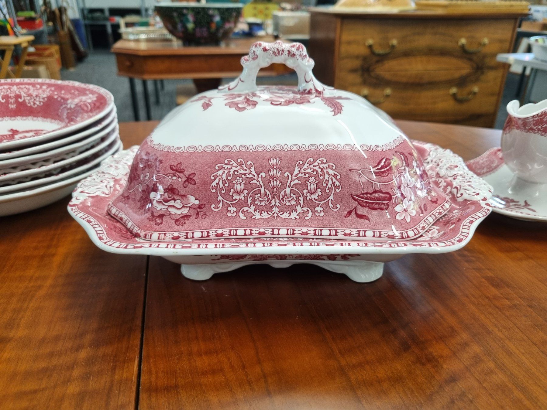 Spode Services de table: Geschirrset Spode England, "Pink Camilla", 23-teilig – D'occasion à Lenzburg par freedomky 2