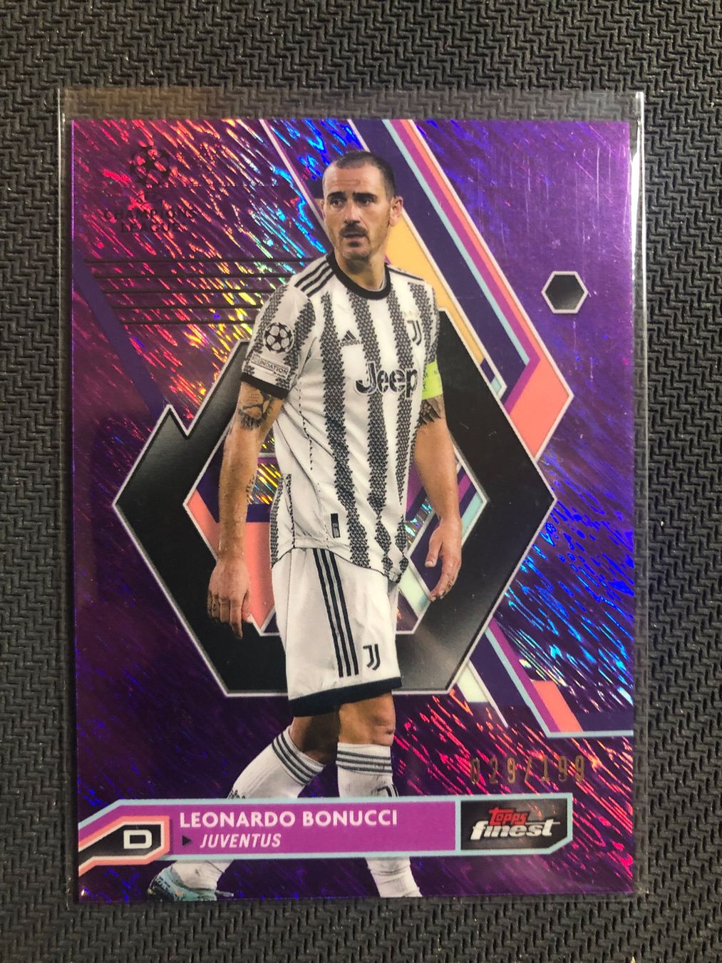 Topps Carte collezionabili: Topps Finest Leonardo Bonucci Juventus /199 – Usato da Wangenried venduto da Garagara