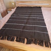 Premium Alpaca Decke aus Peru 175x138cm luxus