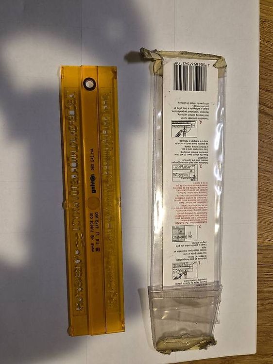 Rotring Zeichenschablone Lineal Beschriftungsschablone Vi... (Gebraucht ...