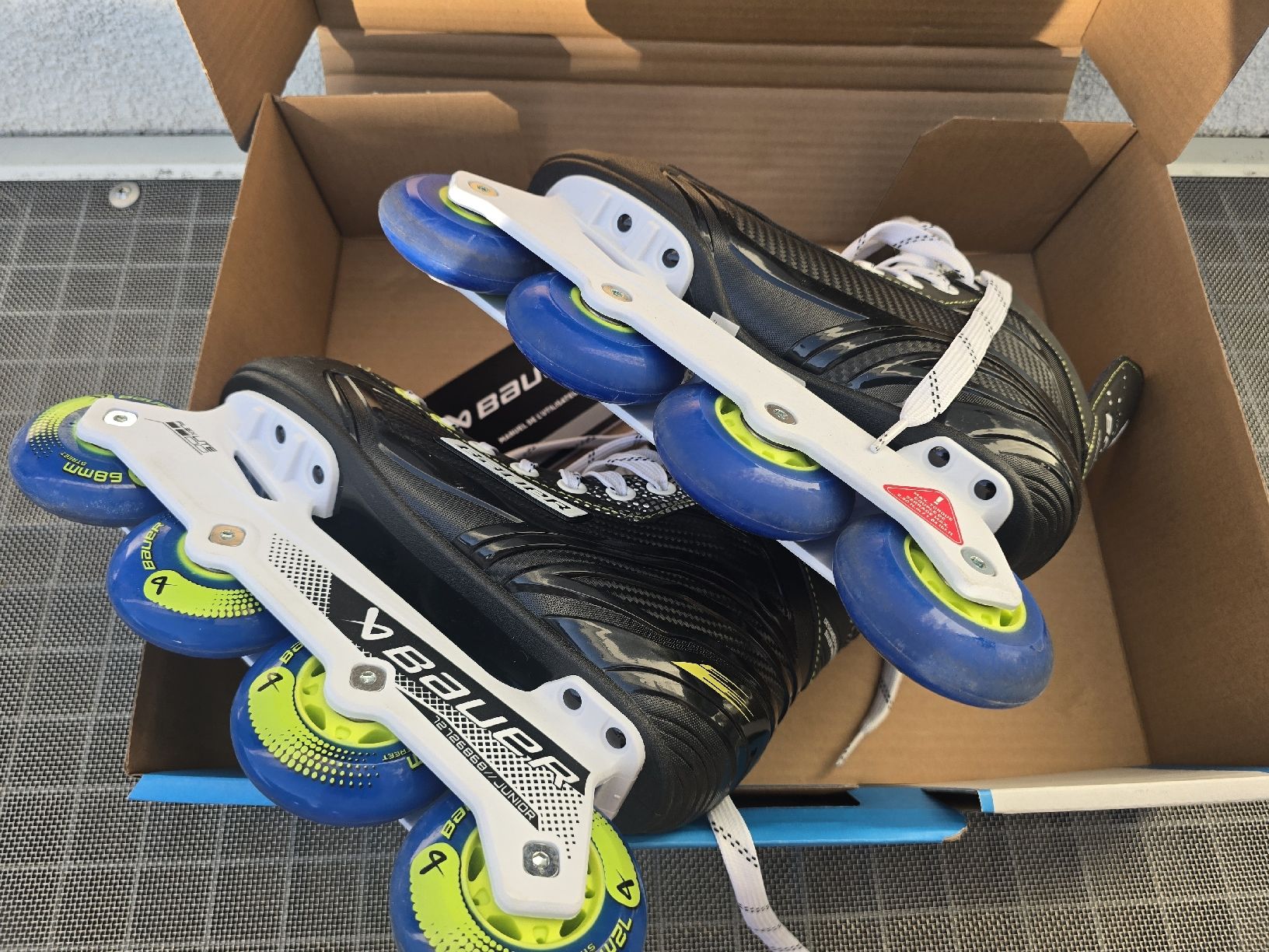 Bauer Pattini in linea & Pattini a rotelle: bauer xr 4.0  – Nuovo (secondo la descrizione) da vallon venduto da Djsubway 1
