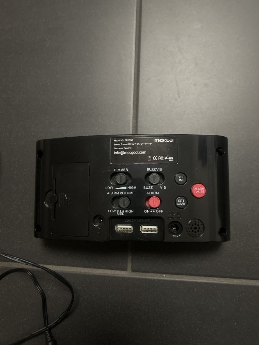Wecker: Digitaler Wecker mit Vibration & Licht gebraucht – Gebraucht aus Suhr von SchnapperCH 2