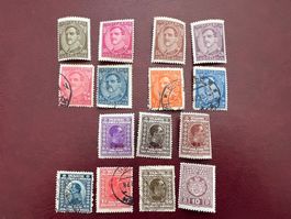 ca.1922 Yugoslawien kl. Lot super gest. und  *  (4263)