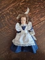 Kleine Porzellanpuppe Mädchen Vintage Sammlerpuppe
