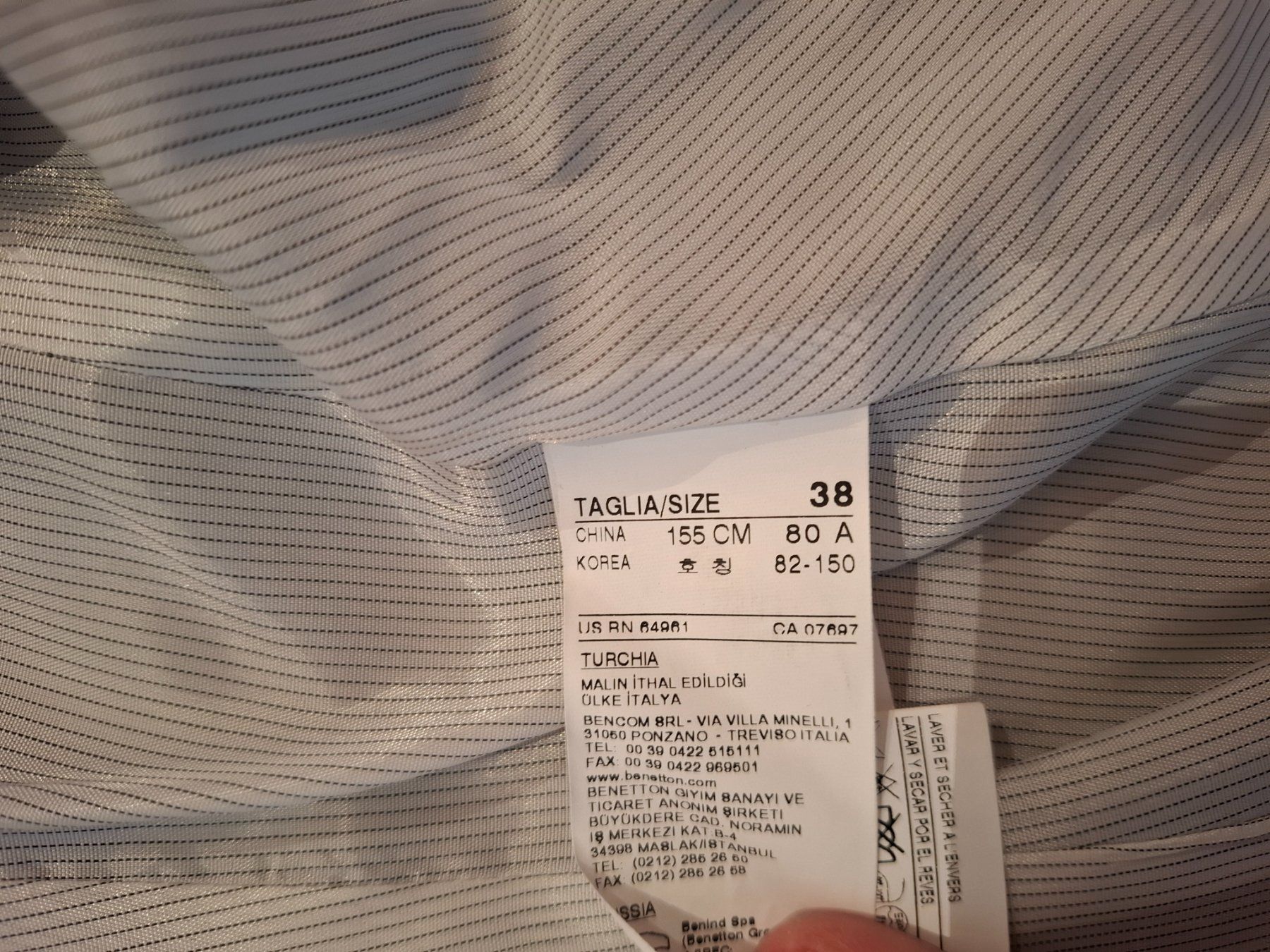 Benetton Ensembles & Tailleurs: Benetton Blazer grau, Gr. 38 – D'occasion à Jenins par kunzli88 2