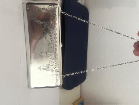 Russische Silber Abendtasche 84 Zolotnik (875) – Art Déco –