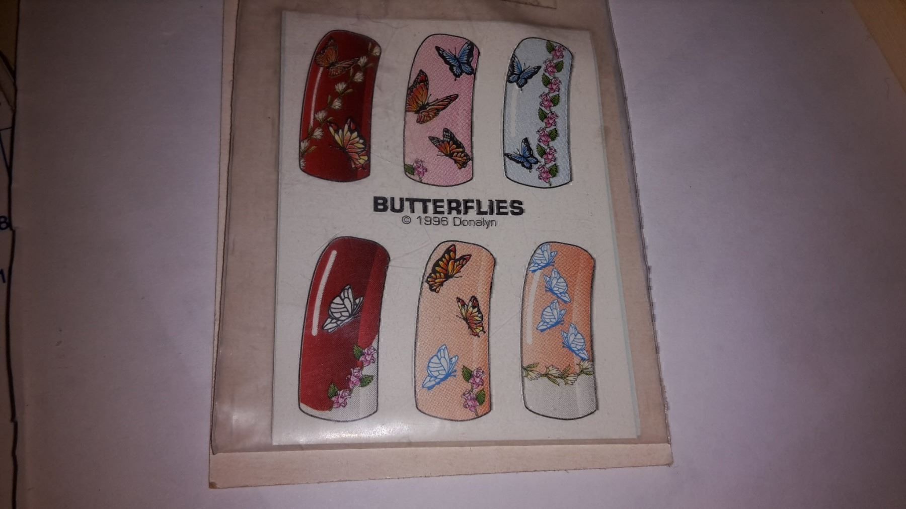 Alle Dekorationen: Nagelbilder Schmetterling K37 – Neu und originalverpackt aus Schwarzenburg von Flamingo07