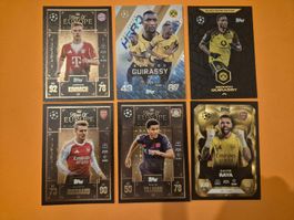 Cartes Match Attax Champions League 2023-2024 Neuves