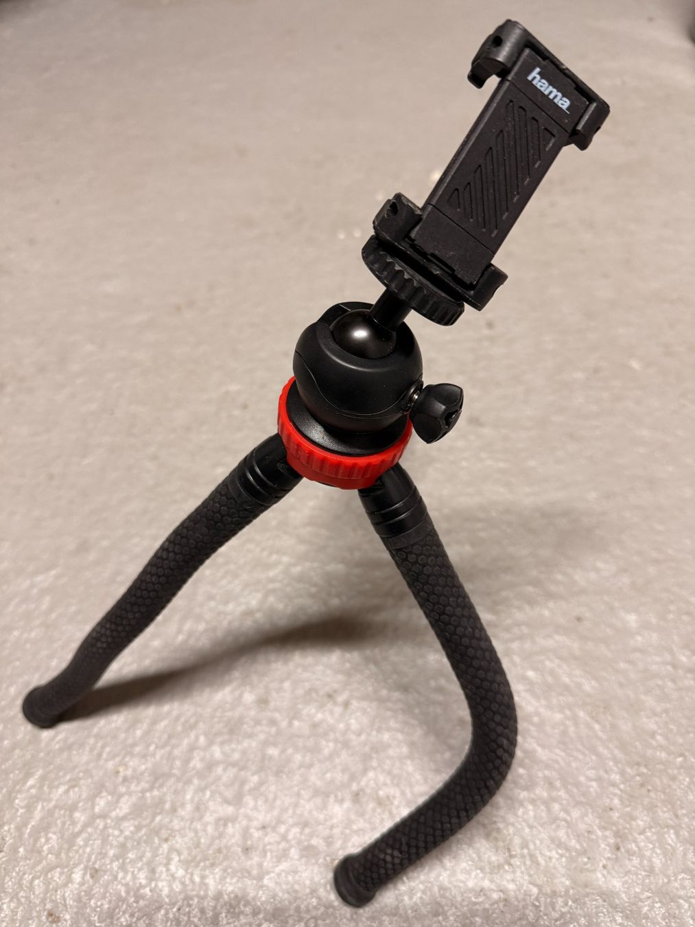 Hama Stative & Köpfe: Trepied de voyage HAMA 4608 FLEXPRO RED - Stativ – Gebraucht aus Chézard-St-Martin von kdu_f9lw 1