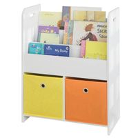 Kinderbücherregal | Spielzeugtruhe | Aufbewahrungsregal für