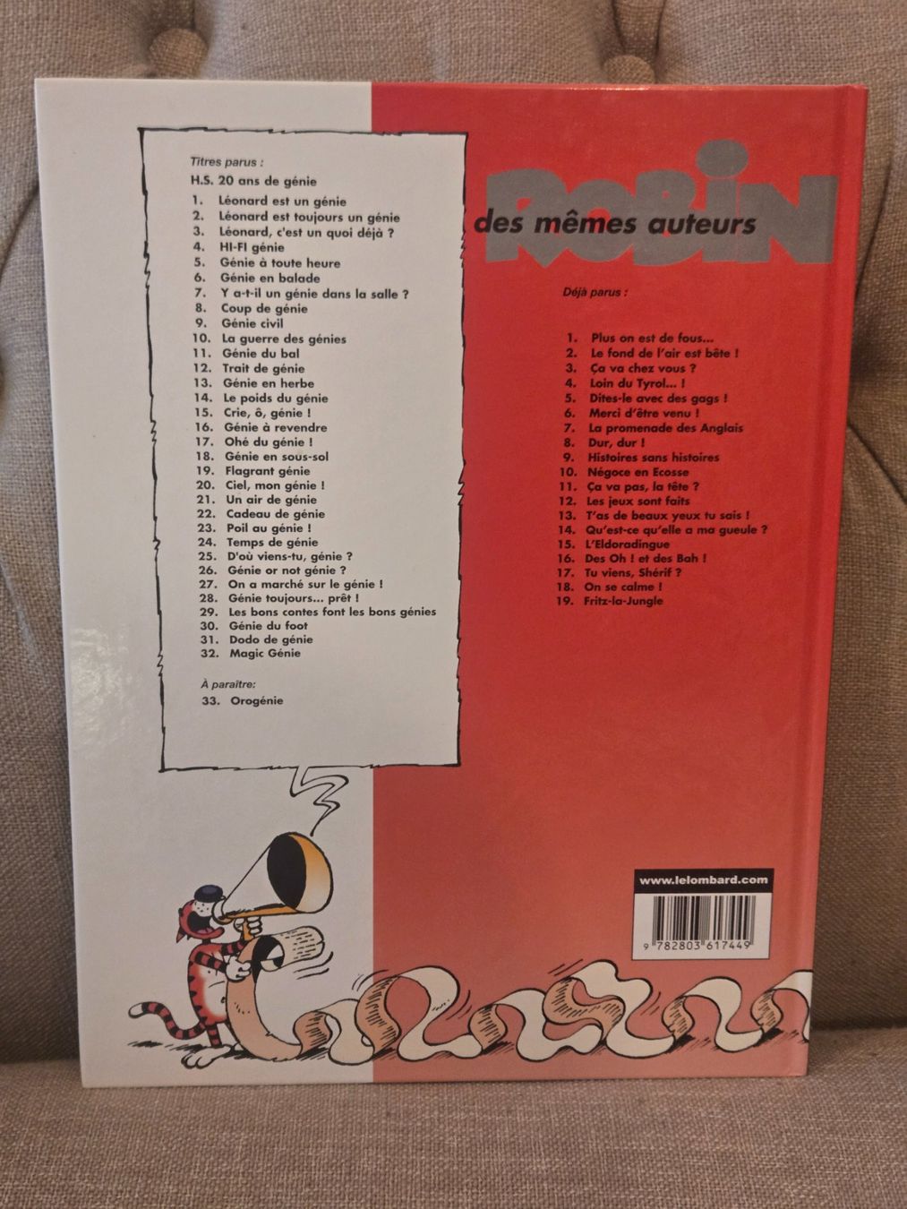 Fumetti: Léonard N°32 - Magic génie - EO – Usato da Crémines venduto da Blakedrake 1