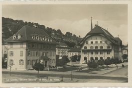 Le Locle, Home Zénith et Hôtel de Ville