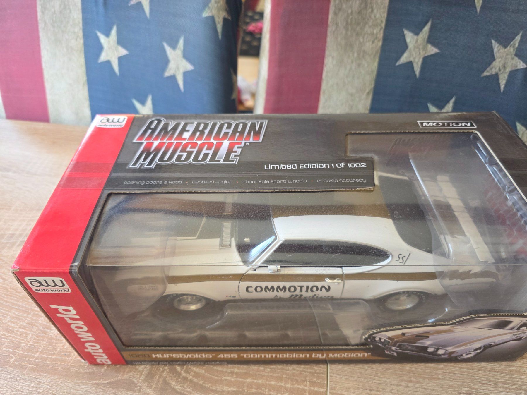 Modellini d'auto: 69'Hurst/Olds 455 Commotion 1:18 Neu – Nuovo e nell'imballaggio originale da Goldingen venduto da Muscle_Cars84 2