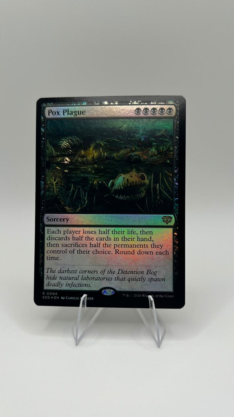Magic The Gathering Carte collezionabili: Pox Plague Foil – Nuovo (secondo la descrizione) da Wilen b. Wollerau venduto da GarruksShop