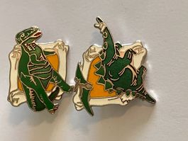 2 Pin Dinosaurier