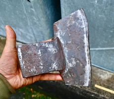 antik geschmiedet BREITBEIL Kopf ZIMMERMANNSBEIL 2
