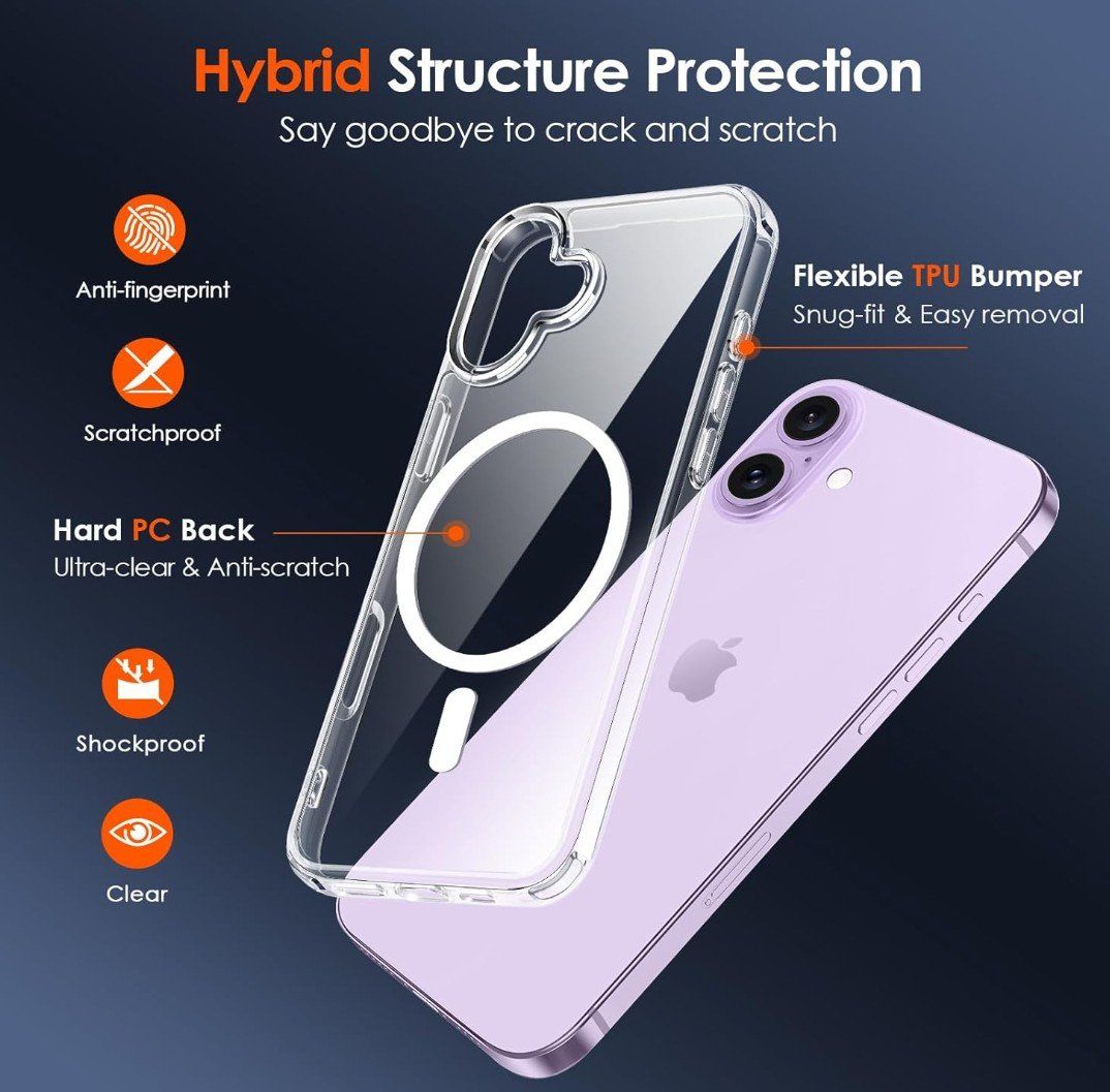 Apple Cover & Protezioni schermo: iPhone 17 MagSafe Soft Silikon Case Hülle clear – Nuovo e nell'imballaggio originale da Rorschacherberg venduto da mir_hgk2 1
