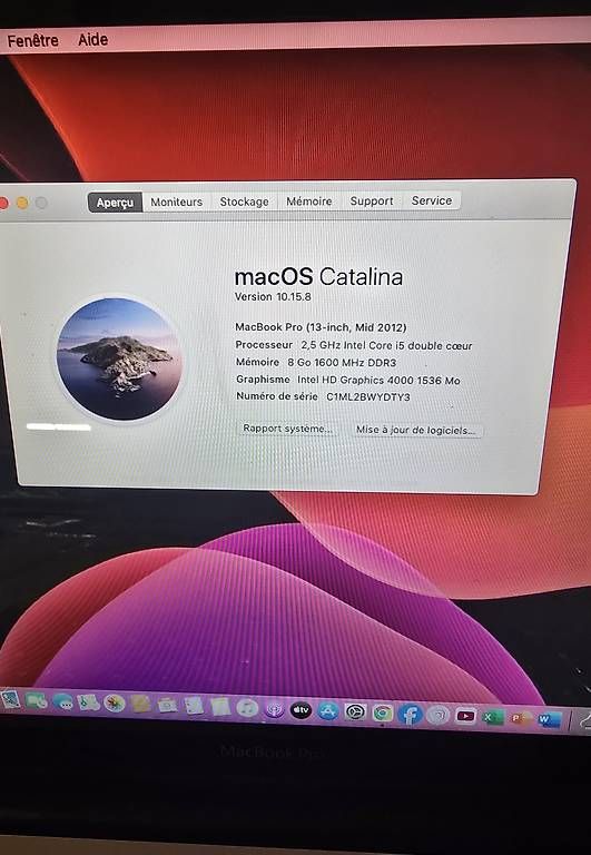 Apple Notebook: MacBook Pro i5 | 8Go RAM | SSD 120Go – Usato da Renens VD venduto da MTD2211 6