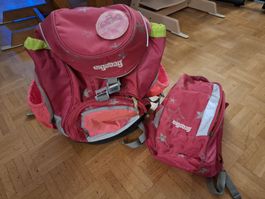 Ergobag Pack CinBärella Schulrucksack Set Pink mit Zubehör