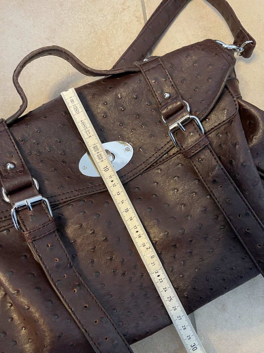 Borse da donna: Braune Handtasche mit Henkel – Nuovo (secondo la descrizione) da Meikirch venduto da Hilfe_Waisentiere 8