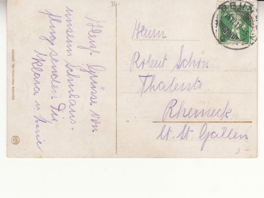 Cartoline postali: Rütli 1912 – Usato da Bürglen TG venduto da StampGraf 1
