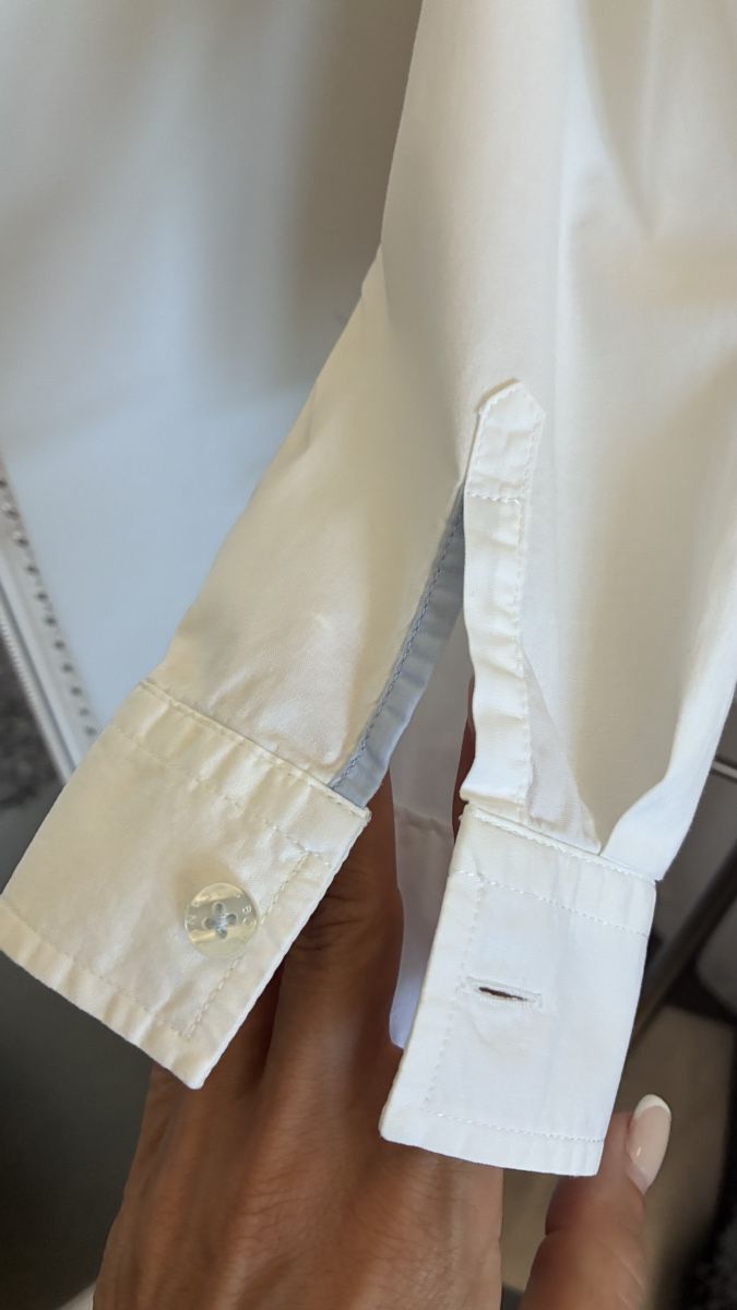Bogner Camicette: Hemd weiss Baumwolle von Bogner  – Nuovo (secondo la descrizione) da Bäretswil venduto da Viechel 1