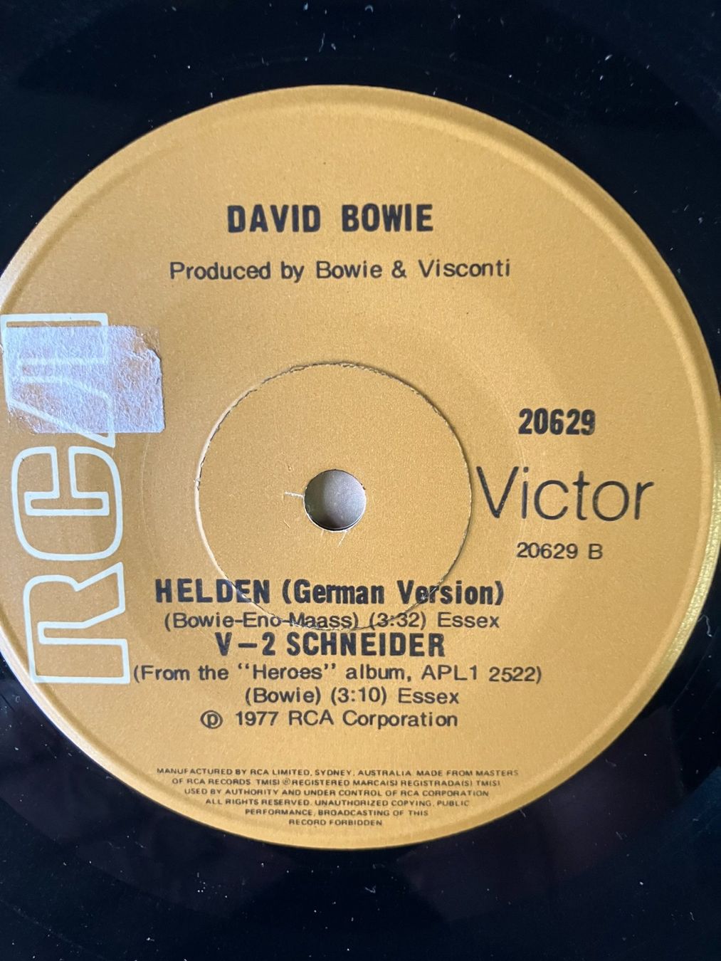 Dischi in vinile: David Bowie – Usato da Aarwangen venduto da Jukebox3 7