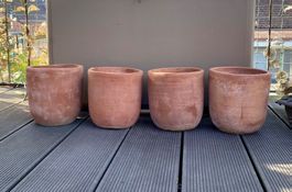 ❤️ 4er Set Antico Mestiere Terrakotta Blumentöpfe Ø 19 cm