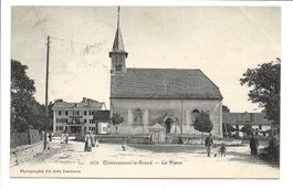 Combremont-le-Grand (VD) Broye-Vully - La Place - 1907