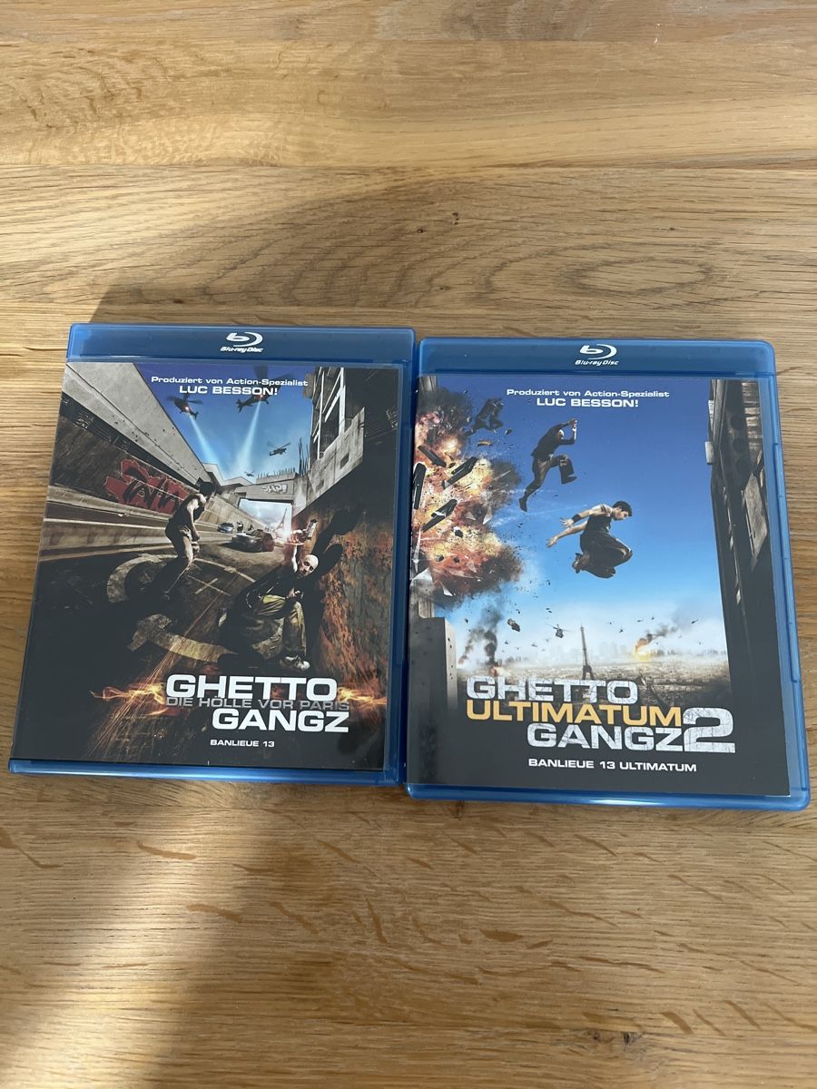 Tutti i DVDs: Ghetto Gangz 1+2 Blu-ray – Usato da Steffisburg venduto da balboa_76