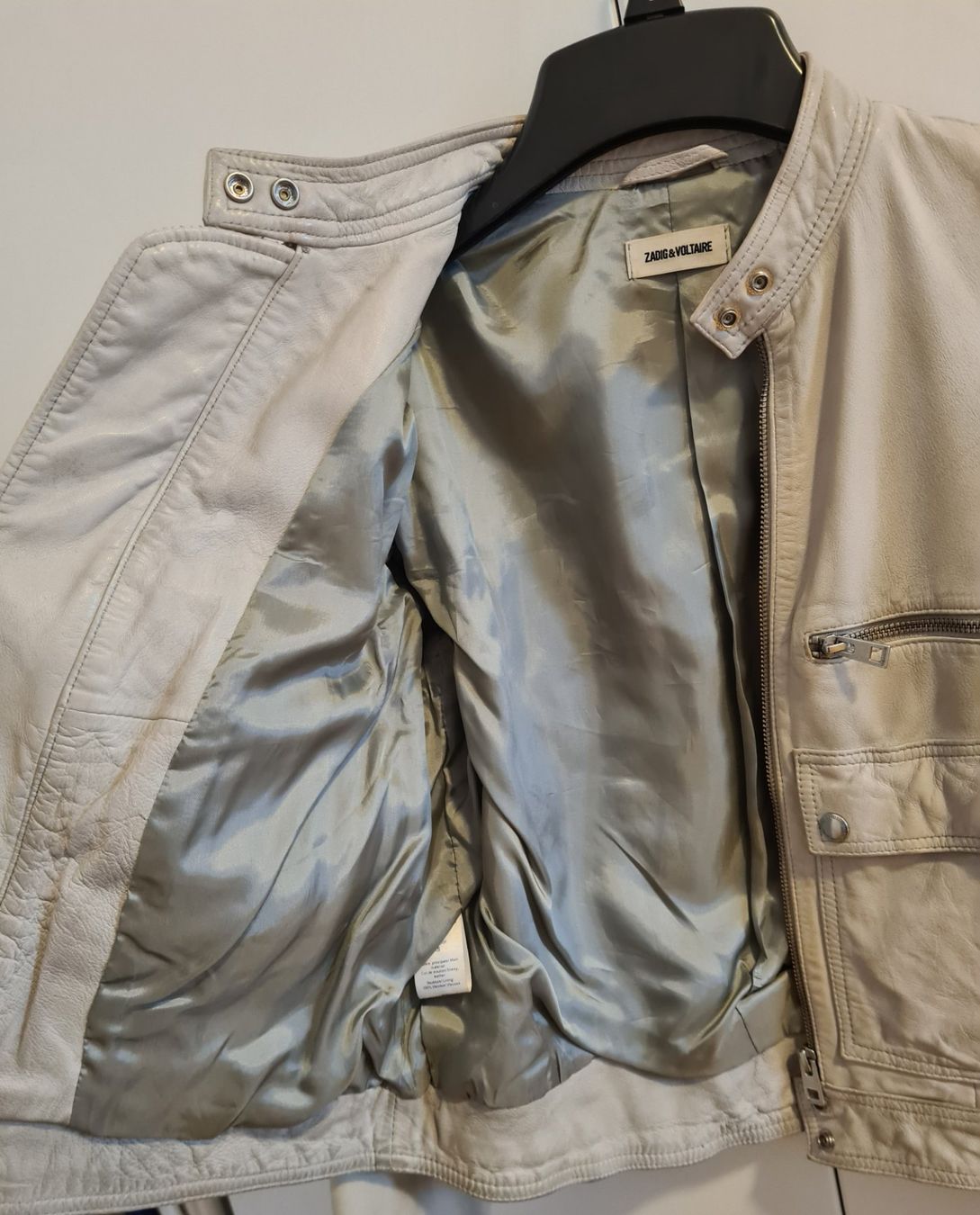 Zadig & Voltaire Giacche: Zadig&Voltaire Lederjacke Damen Gr XS – Usato da Kloten venduto da Kri23 4