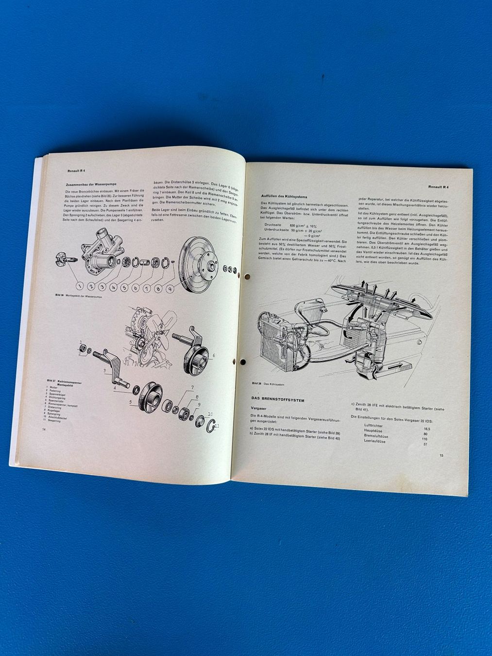 Livres: Reparaturanleitung  Renault 4 – D'occasion à Boswil par pavo1 5