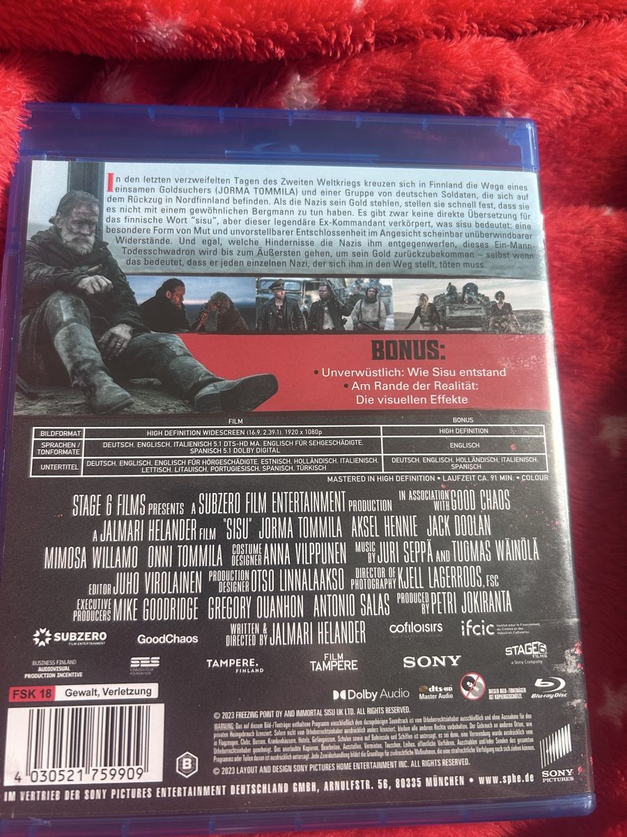 Alle DVDs: Sisu 1+2 Blu-Ray uncut – Neu (gemäss Beschreibung) aus Frauenfeld von kol_p727 2