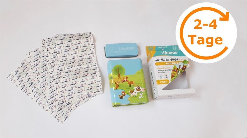 Pflaster-Set, Kinder, 40 Stück, Farmtier (Neu und originalverpackt) in ...