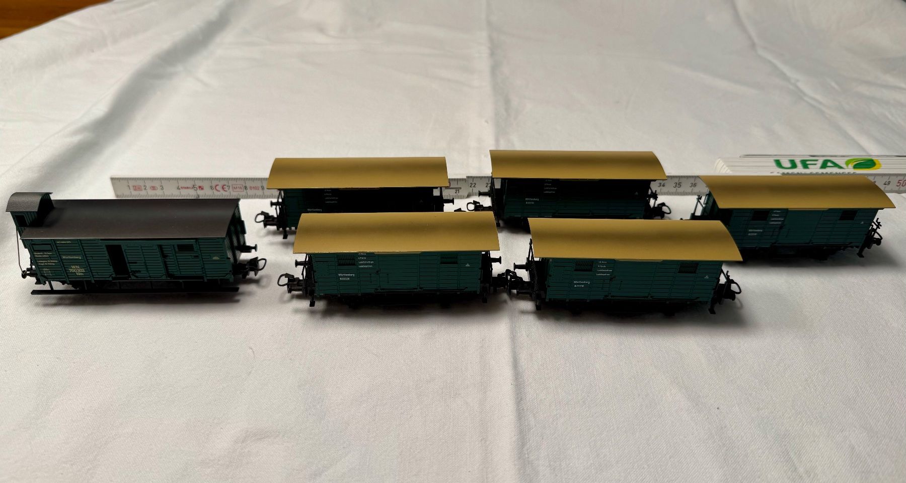 Märklin Modelleisenbahnen: Märklin H0 Set 6 Güterwagen – Gebraucht aus Wettingen von 1coni1
