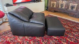 Original Ligne Roset „Plumy“ Design-Sessel & Hocker 