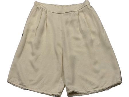 Manila Grace Bermuda Shorts Beige Gr. 42 Viskose Leinen