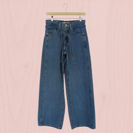 Levi's Premium XL Straight Jeans Grösse 24 Blau