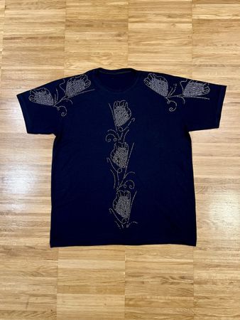 Navy Blue Blouse