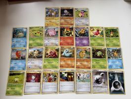 Diverse Englische Pokémon Karten von 2010