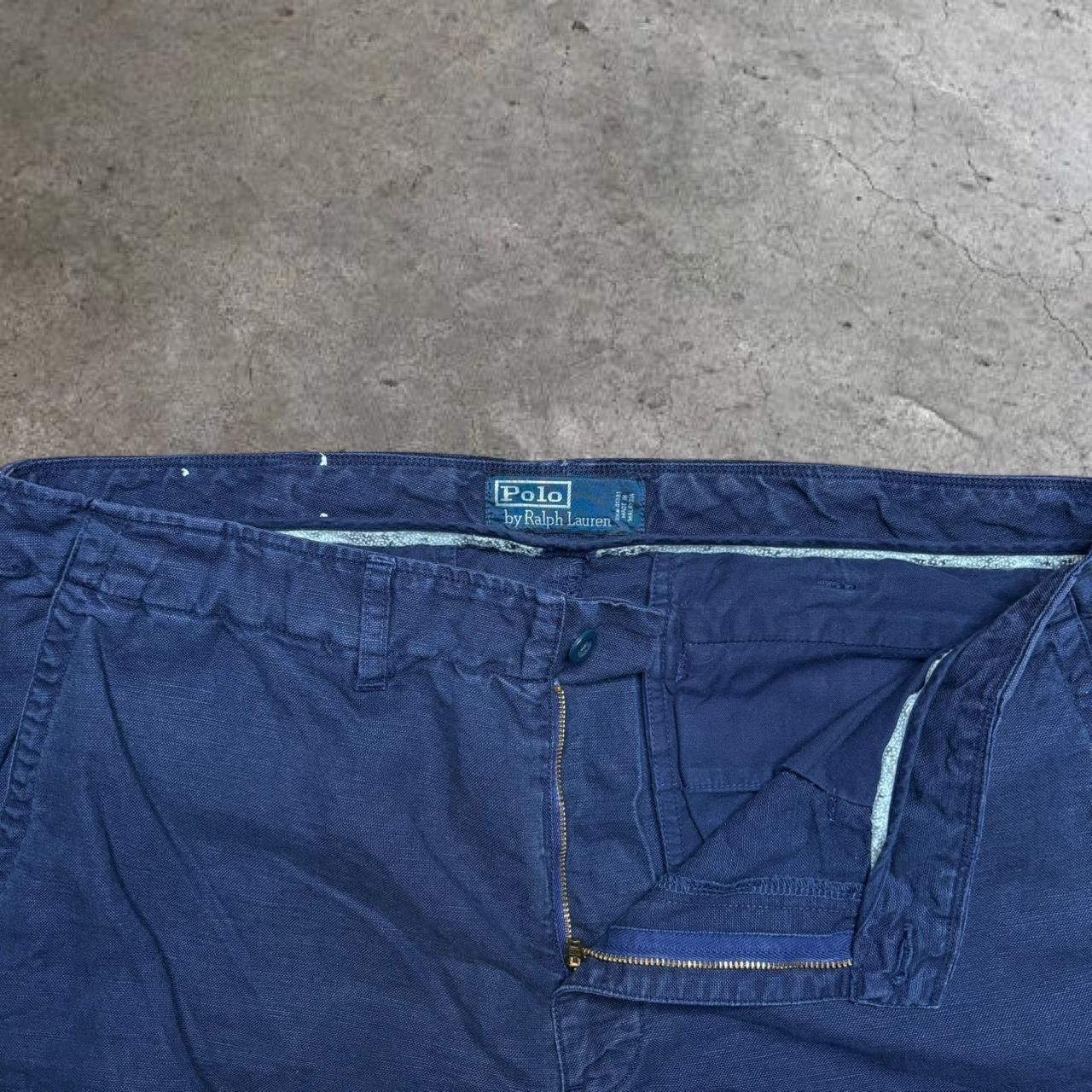 Ralph Lauren Pantaloni: Hose Ralph Lauren Dunkel Blau – Usato da Capolago venduto da LA.BOTTEGA 3