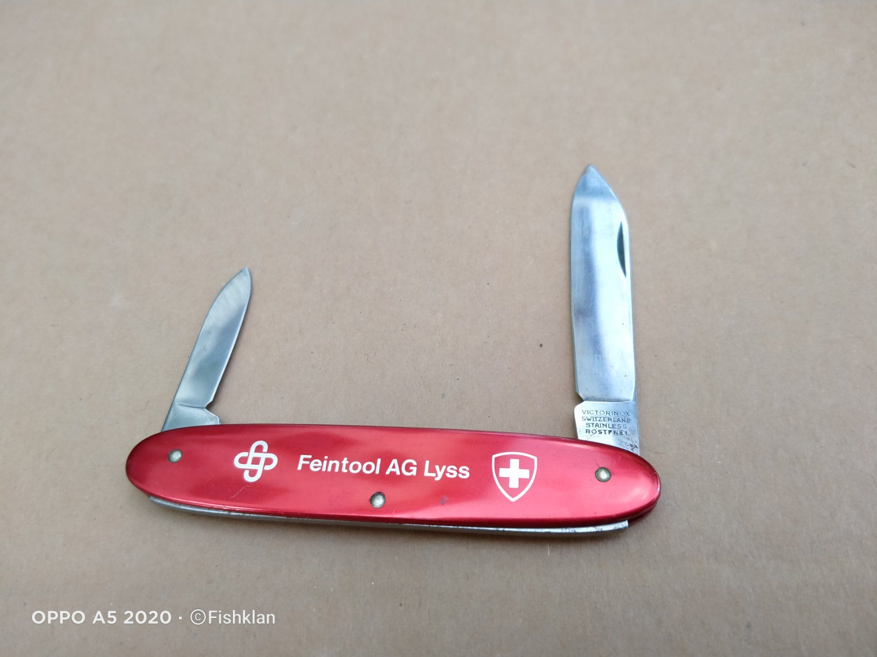 Victorinox Coltelli tascabile: altes Victorinox Taschenmesser Feintool Lyss – Usato da Küssnacht am Rigi venduto da WorthPoint