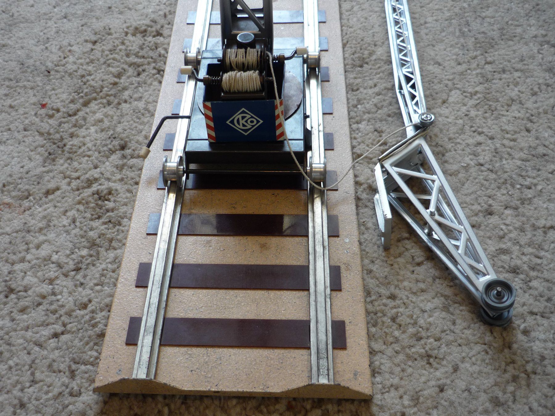Spielzeuge: Spielzeugkran - CKO Kellermann - Kran 421 - Baukran - Turmdr – Gebraucht aus Beringen von Flatretriever 1
