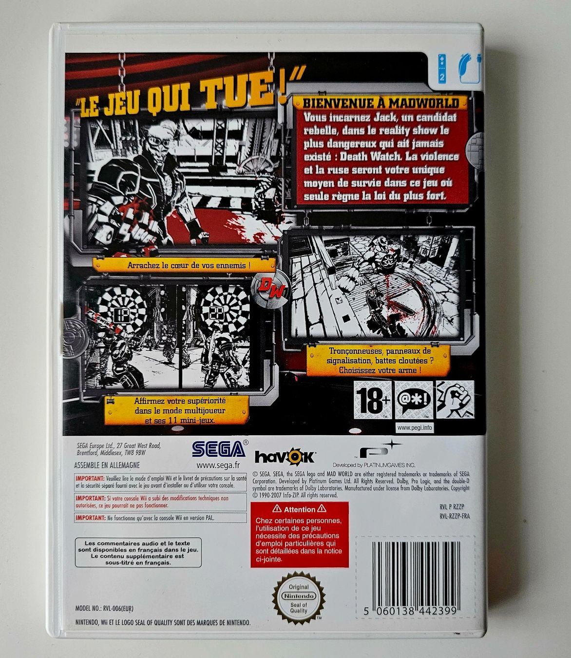 Nintendo Giochi: Madworld (Wii) – Usato da Holziken venduto da Miglioregamesnmore 1