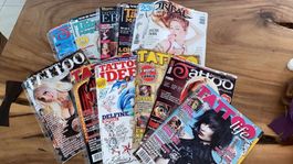 Diverse Tattoo Zeitschriften / Magazine
