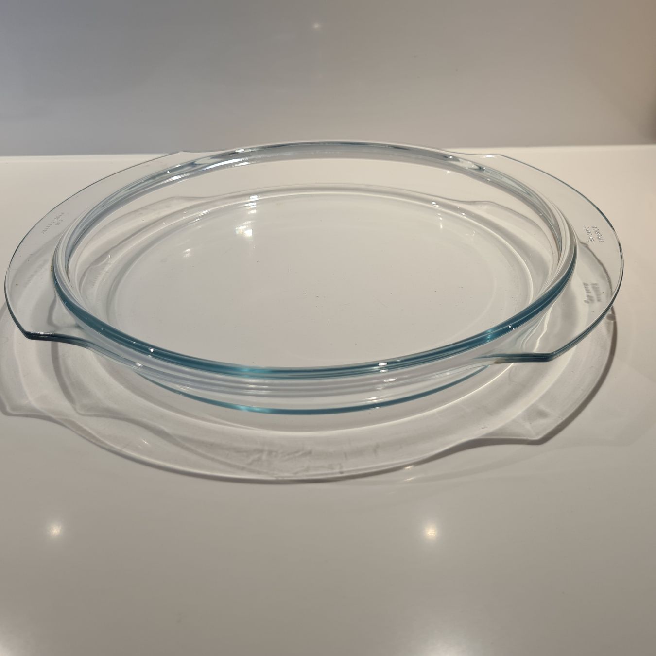 Padelle: Glasbräter rund Durchmesser 28 cm – Usato da Steinen venduto da turbogeiss99 5
